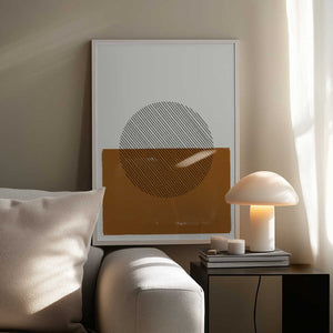 Tablou înramat „Striped Horizon” de THE MIUUS STUDIO