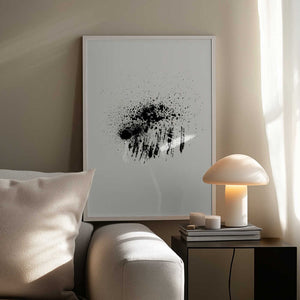Tablou înramat „Brush splatters #3” de Imaginative