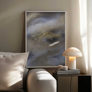 Tablou înramat „Textured Calm” de Anete Purina-Purite