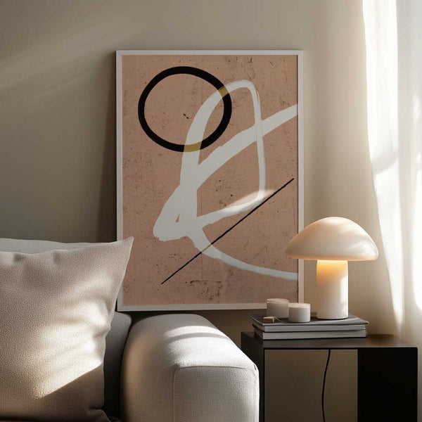 Tablou înramat „Abstract Paths” de Treechild