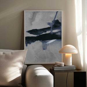 Tablou înramat „Blu 1” de Dan Hobday