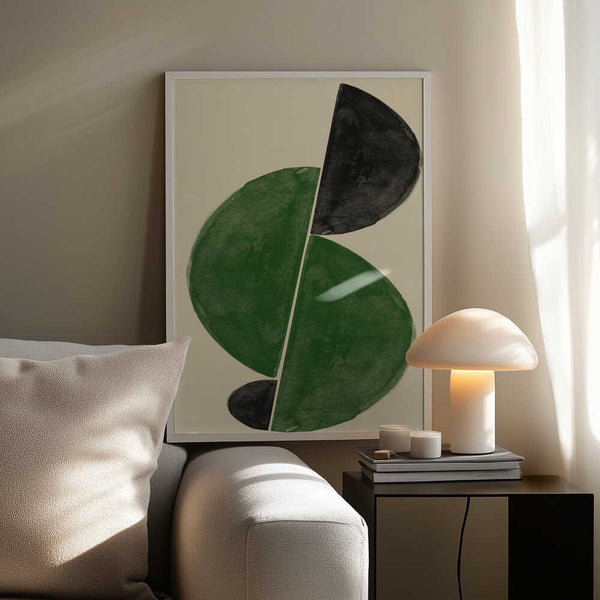 Tablou înramat „Geometric Harmony” de THE MIUUS STUDIO