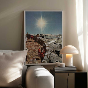 Tablou înramat „Crater Fields Viewing Area” de Mikhail Siskoff