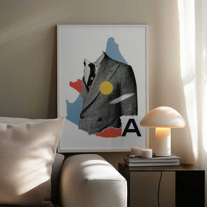 Tablou înramat „A. Lister” de Mikhail Siskoff