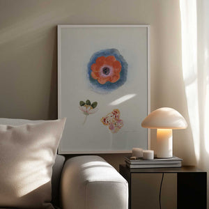 Tablou înramat „Etude de fleurs” de Odilon Redon