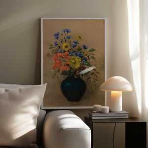 Tablou înramat „Wildflowers” de Odilon Redon