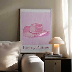 Tablou înramat „P&c Howdypartner Copy” de Jenny Liz Rome