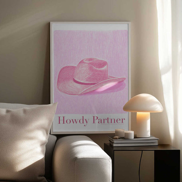 Tablou înramat „P&c Howdypartner Copy” de Jenny Liz Rome