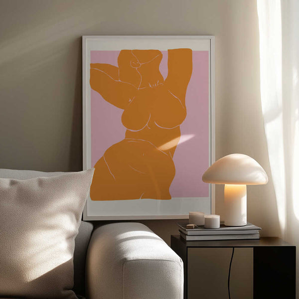 Tablou înramat „Pandc Figure2 Copy 2” de Jenny Liz Rome