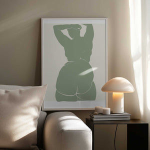 Tablou înramat „P&c Figure#4 Copy 2” de Jenny Liz Rome
