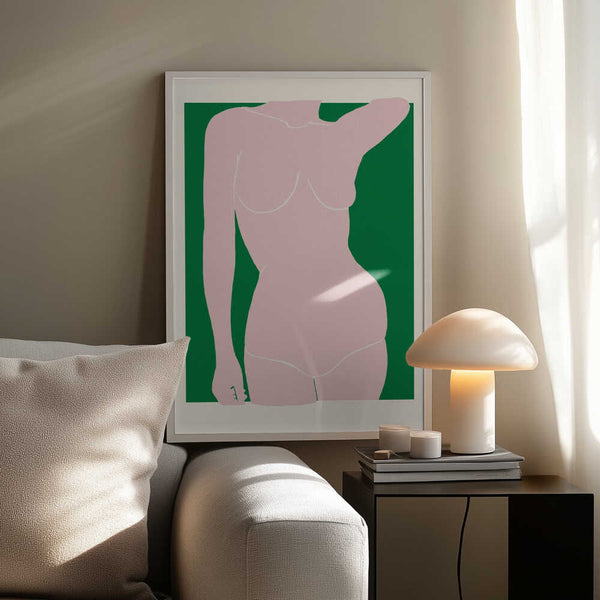 Tablou înramat „P&c Figure#3 Copy 2” de Jenny Liz Rome