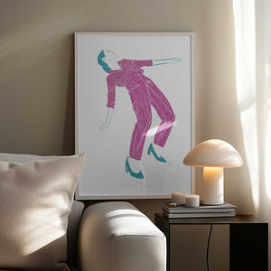 Tablou înramat „Jlr Dancing13 Copy” de Jenny Liz Rome