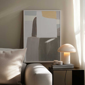 Tablou înramat „Muted Geometry” de Little Dean