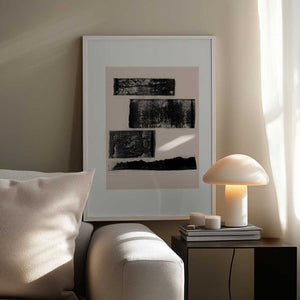 Tablou înramat „Textured Layers” de THE MIUUS STUDIO