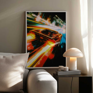 Tablou înramat „Street Racers” de Taudalpoi