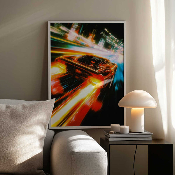 Tablou înramat „Street Racers” de Taudalpoi