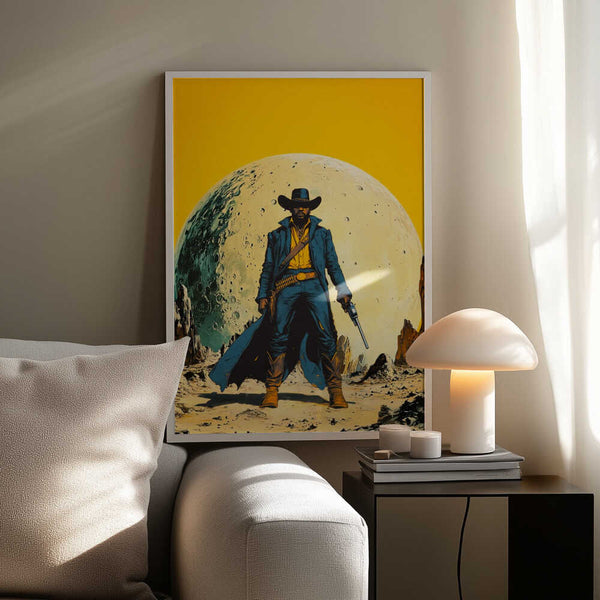 Tablou înramat „Yellow Justice” de Taudalpoi