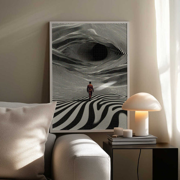 Tablou înramat „Op Art Journey” de Taudalpoi