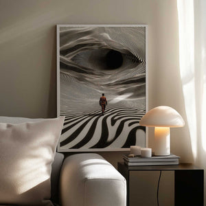 Tablou înramat „Op Art Journey” de Taudalpoi