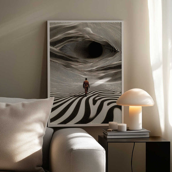 Tablou înramat „Op Art Journey” de Taudalpoi