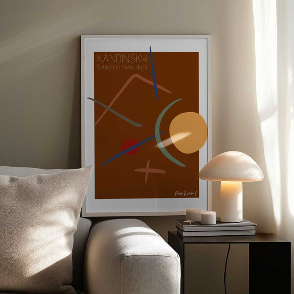 Tablou înramat „Geometric Harmony” de Treechild