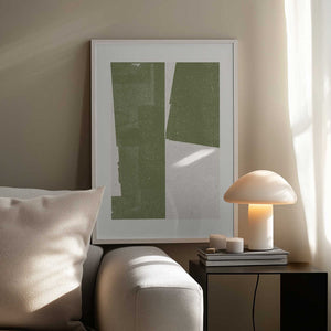 Tablou înramat „Muted Geometrics” de THE MIUUS STUDIO