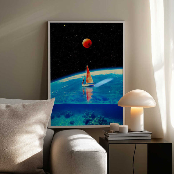 Tablou înramat „Sailboat 1” de Taudalpoi