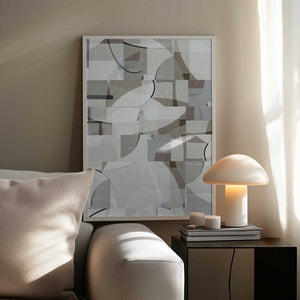 Tablou înramat „Neutral Curves 8” de cartissi