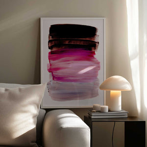 Tablou înramat „Abstract Brush Strokes 184” de Mareike Böhmer