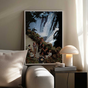 Tablou înramat „Zambezi Retreat” de Mikhail Siskoff