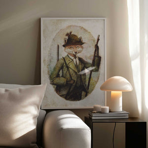 Tablou înramat „Hunting Season” de Mike Koubou