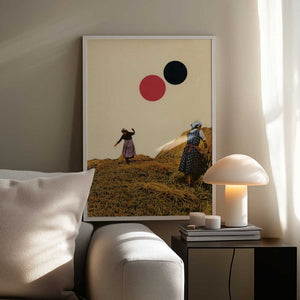 Tablou înramat „Harvest Time” de Mikhail Siskoff