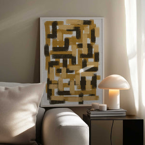 Tablou înramat „Abstract Pathways” de THE MIUUS STUDIO