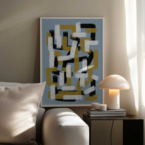 Tablou înramat „Abstract Pathways” de THE MIUUS STUDIO