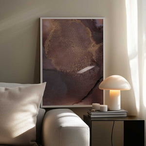 Tablou înramat „Organic Textures and Earthy Tones” de uplusmestudio