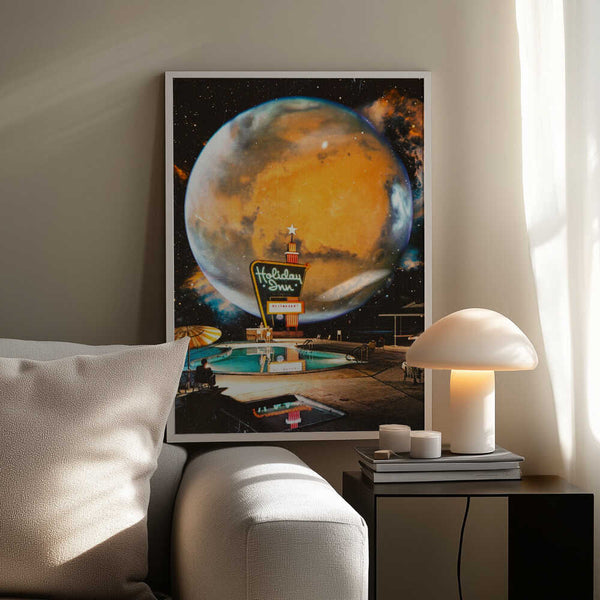 Tablou înramat „The Space Hotel” de Taudalpoi