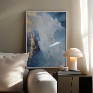 Tablou înramat „Celestial Waves” de Julia Contacessi