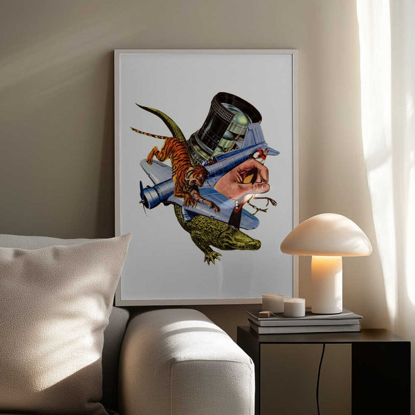 Tablou înramat „Adventures In Zoology” de Mikhail Siskoff