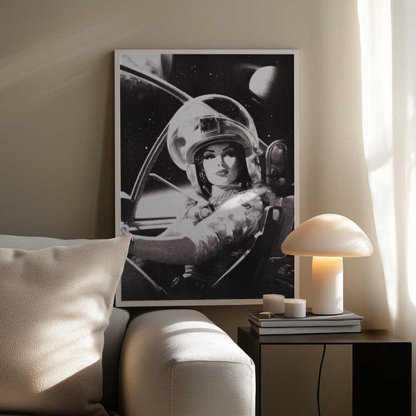 Tablou înramat „Next Stop Mars” de Taudalpoi