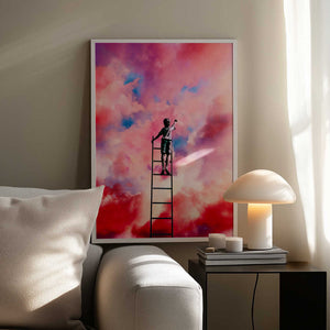 Tablou înramat „Cloud Painter” de Taudalpoi