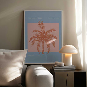 Tablou înramat „Sunkissed Oasis” de Treechild