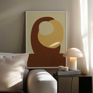 Tablou înramat „Color Shapes 0003” de Dina Dankers