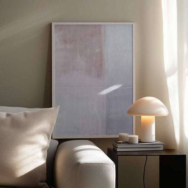 Tablou înramat „Pastel Painted Wall Mauve Pink” de Alexandra Weise