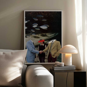 Tablou înramat „Loan Shark” de Mikhail Siskoff
