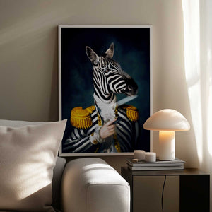 Tablou înramat „Mr stripe” de Tein Lucasson