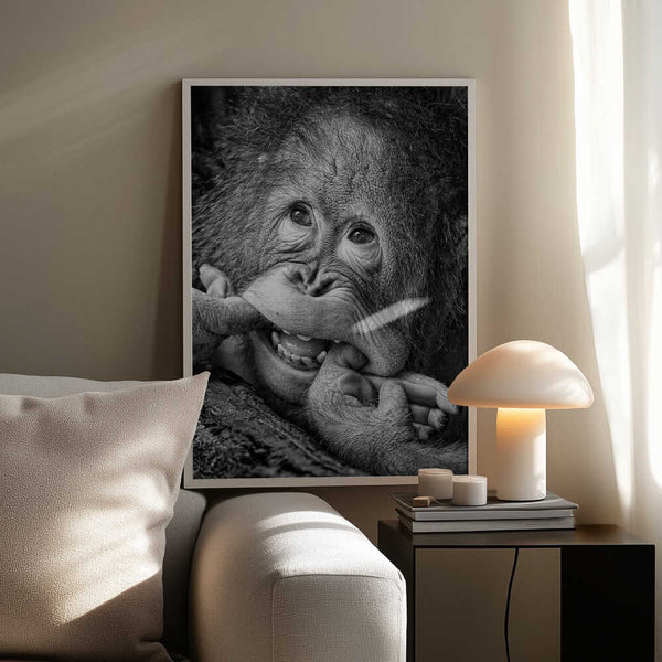 Tablou înramat „Big Smile.....please” de Angela Muliani Hartojo