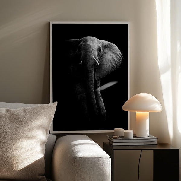 Tablou înramat „Elephant!” de WildPhotoArt