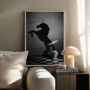 Tablou înramat „The soul of a mustang” de Victoria  Glinka