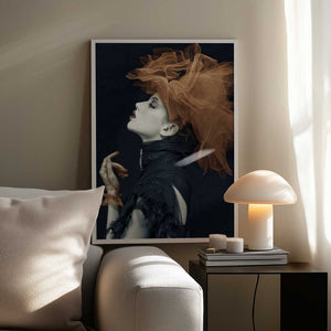 Tablou înramat „Imperious Lady” de Yudhistira Yogasara