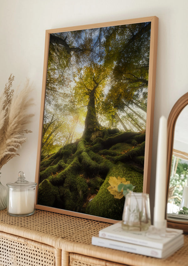 Tablou înramat „The goodbye of a leaf” de Alberto Ghizzi Panizza